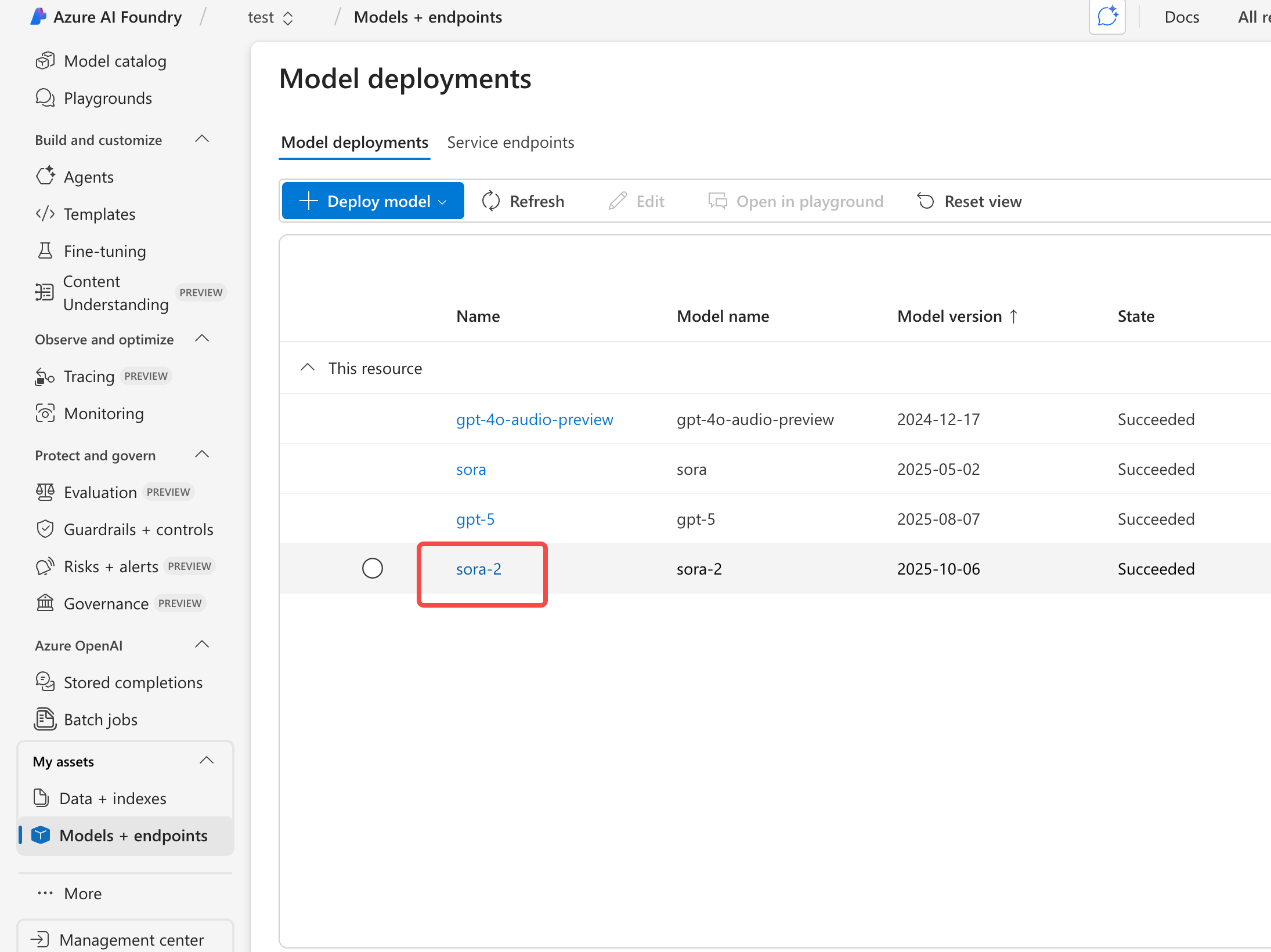 查看 Sora 2 模型